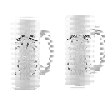 エッジの効いたバックプリント バイカー 面白い引用 オートバイ ライダーグラフィック コーヒーマグ - Kawaiitshirt