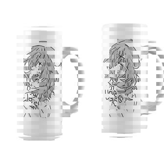 エッチ・アヘ顔 変態少女 快感顔tシャツ Playera コーヒーマグ - Kawaiitshirt