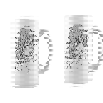 エッチ変態シャツ オタクガール ワイフアヘ顔 快感 コーヒーマグ - Kawaiitshirt