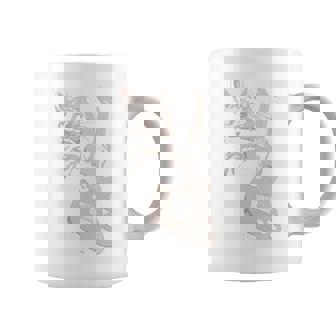 エレキギターを弾く猫 面白いキャットロッカー ロックショー 長袖tシャツ コーヒーマグ - Kawaiitshirt