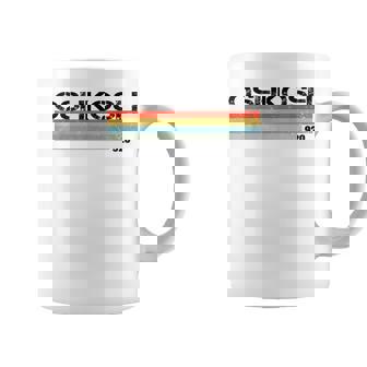 オシュコシュ、ウィスコンシン州エリアコード 920 レトロヴィンテージスタイルtシャツ コーヒーマグ - Kawaiitshirt