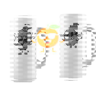 オレンジ 面白い 人間 クール シェード 腕 脚 夏 太陽 コーヒーマグ - Kawaiitshirt