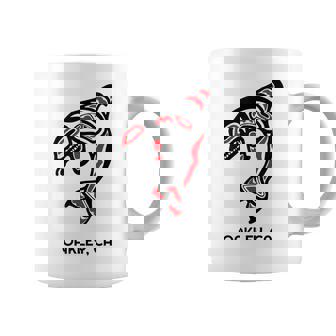 オークリー、カリフォルニア オルカキラー クジラ ネイティブアメリカン ギフト コーヒーマグ - Kawaiitshirt