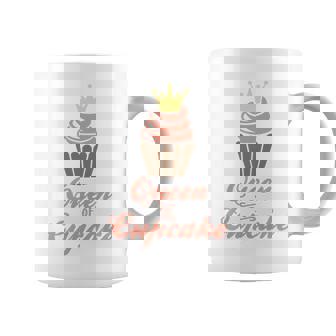 カップケーキの女王 長袖tシャツ コーヒーマグ - Kawaiitshirt