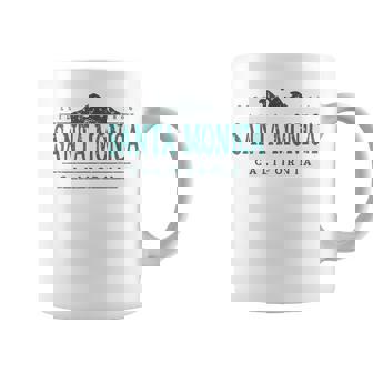 カリフォルニア州サンタモニカ コーヒーマグ - Kawaiitshirt