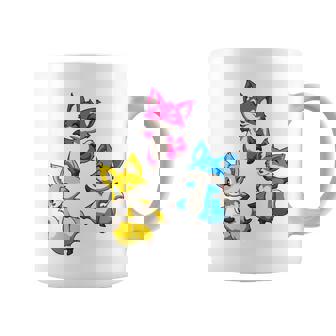 カワイイ・パンセクシュアル・プライド・フォックス 長袖tシャツ コーヒーマグ - Kawaiitshirt