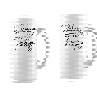 キックボクシングは私のセラピー コーヒーマグ - Kawaiitshirt