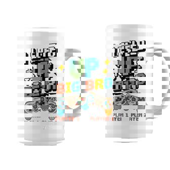 キッズ Leveled Up Big Bro 2025 ビッグブラザー幼児に昇格 コーヒーマグ - Kawaiitshirt