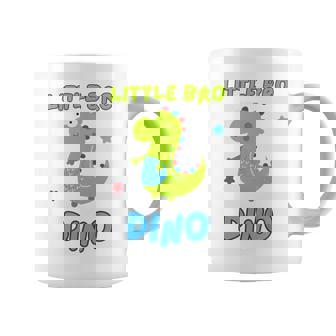 キッズ マッチング Little Bro Dino & Big Bro Dino コーヒーマグ - Kawaiitshirt