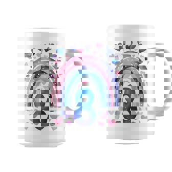 キッズ 誕生日 8 女の子 レインボー 水彩 8歳 コーヒーマグ - Kawaiitshirt