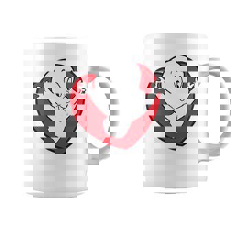 キャスパー・ザ・フレンドリー・ゴースト バレンタインデーのフロント&バック コーヒーマグ - Kawaiitshirt