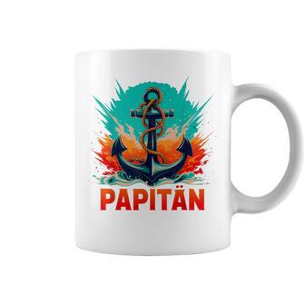 キャプテンアンカー パピタン・ヴァーター スーパーパパ 父の日 2025 コーヒーマグ - Kawaiitshirt
