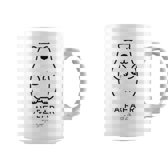 クマ 1 匹、ちょっと面白いシロクマ コーヒーマグ - Kawaiitshirt