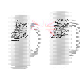 クラシック ミニ オースティン ユニオンジャック コーヒーマグ - Kawaiitshirt