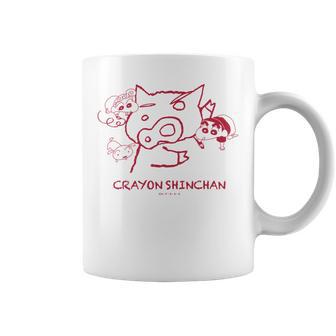 クレヨンしんちゃん ぶりぶりざえもん 落書き 長袖tシャツ コーヒーマグ - Kawaiitshirt