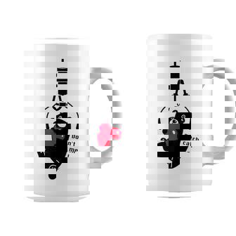 クレーンゲーム アーム Ufoキャッチャー 熊 ぬいぐるみ シルエット イラスト おもしろ Don't Catch Me コーヒーマグ - Kawaiitshirt