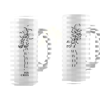 クール コスモス ボタニカル 花 かわいい コスモス 花好き コーヒーマグ - Kawaiitshirt