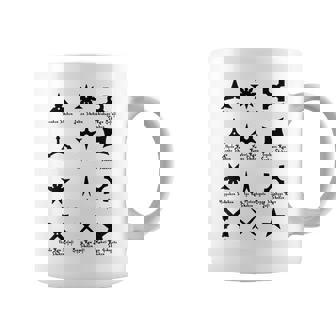 クールなタイプの忍者スターと手裏剣格闘技tシャツ コーヒーマグ - Kawaiitshirt