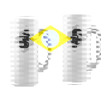 グリーン ブラジル国旗 サッカー ファン 男性 女性 男の子 女の子 キッズ コーヒーマグ - Kawaiitshirt
