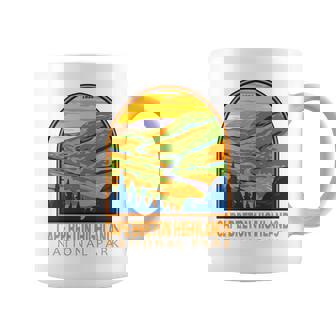 ケープブレトンハイランズ国立公園 カナダヴィンテージエンブレム 長袖tシャツ コーヒーマグ - Kawaiitshirt