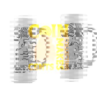 コイン収集はセント硬貨を集めるコインコレクター コーヒーマグ - Kawaiitshirt