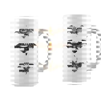 コウモリ 科学イラスト 描画 生物学 アート ハロウィン コーヒーマグ - Kawaiitshirt