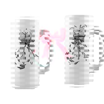 コケット ボウ 釣り フィッシャーフック ピンクリボン ママ 母の日 コーヒーマグ - Kawaiitshirt