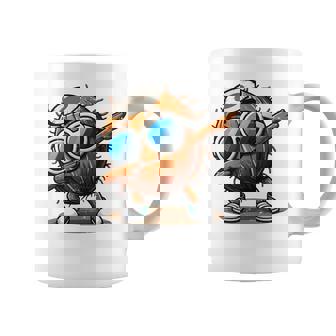 ココナッツダビングサングラス おもしろダンス 男の子 女の子 キッズ 長袖tシャツ コーヒーマグ - Kawaiitshirt