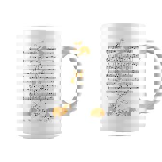 コーギー 犬 音符 音符 ミュージシャン かわいい コーギー 犬 コーヒーマグ - Kawaiitshirt
