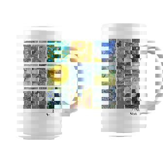 ゴッホの絵画、ひまわり、星月夜 コーヒーマグ - Kawaiitshirt