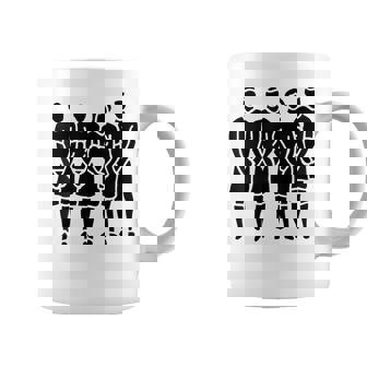 サッカー サッカー選手の壁 コーヒーマグ - Kawaiitshirt