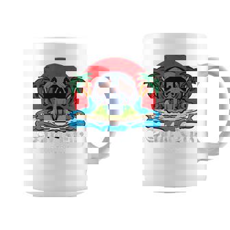 サンタクルーズ カリフォルニア ヴィンテージ レトロ 長袖tシャツ コーヒーマグ - Kawaiitshirt