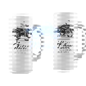 サーファーサーフスポット マリブ、カリフォルニア コーヒーマグ - Kawaiitshirt