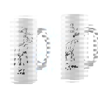 シカトhikato しかと 鹿 イラスト 簡単 鹿の十 鹿十 無視 シカトする 花札 言葉 おもしろ コーヒーマグ - Kawaiitshirt