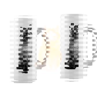 シャム猫 美人 雄大なシャム猫 ラブリーシャム猫 コーヒーマグ - Kawaiitshirt