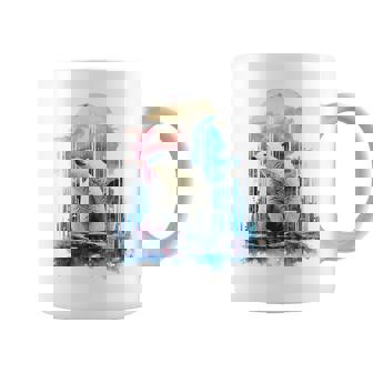 シロクマ 動物 カラフル 動物園 アート 描画 シロクマ コーヒーマグ - Kawaiitshirt