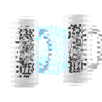 ジーザス・ハズ・リズン・ファニー・ジーザス・ミームリズ・ヤング・クリスチャン コーヒーマグ - Kawaiitshirt