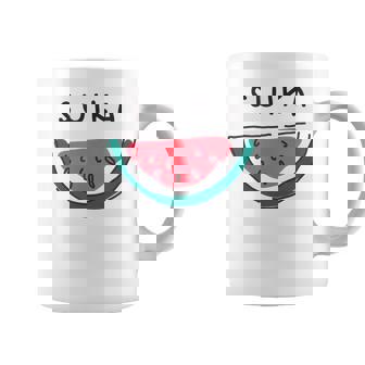 スイカuika 果物 すいか フルーツ スイカ好き かわいい おしゃれ シンプル コーヒーマグ - Kawaiitshirt