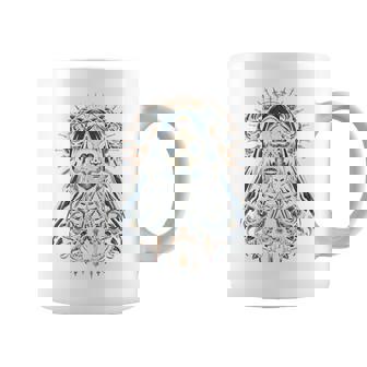 スカル サンタ ムエルテ クリスチャン 長袖tシャツ コーヒーマグ - Kawaiitshirt