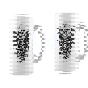 スケルトン ハロウィン コスチューム 怖い 不気味な翼 死 コーヒーマグ - Kawaiitshirt