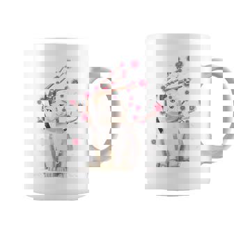 スコティッシュフォールド ネコ 桜の花 長袖tシャツ コーヒーマグ - Kawaiitshirt