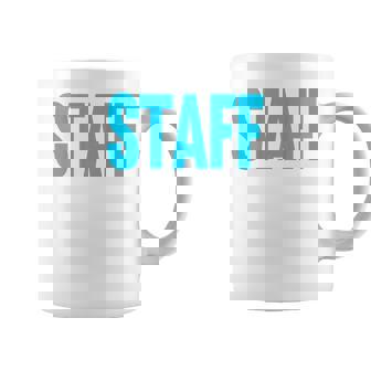 スタッフ イベント 衣装 クルー 音楽祭 バックプリント ワーカー コーヒーマグ - Kawaiitshirt