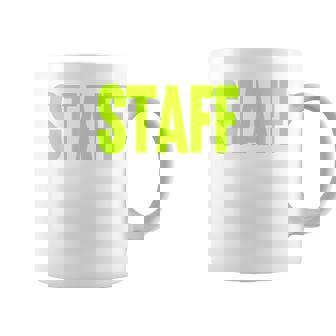 スタッフ イベント 衣装 クルー 音楽祭 Backprint ワーカー コーヒーマグ - Kawaiitshirt