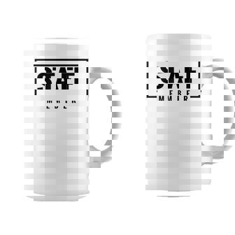 スタッフメンバーアソシエイトチーム コーヒーマグ - Kawaiitshirt