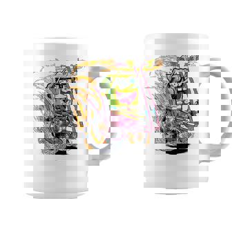 スポンジボブ スクエアパンツ スポンジボブ コミックバイク コーヒーマグ - Kawaiitshirt