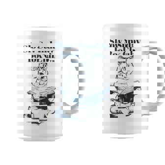 スローサンデーブッククラブ 本好きの猫 コーヒーマグ - Kawaiitshirt