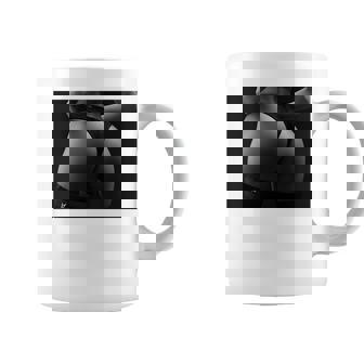 セクシー ブラック ホワイト 写真 美しいお尻 Tバック 長袖tシャツ コーヒーマグ - Kawaiitshirt