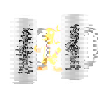 ダックスフント ドイツ服 オクトーバーフェスト レーダーホーゼン メンズ 乾杯 コーヒーマグ - Kawaiitshirt