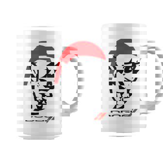 ダッジデーモンサンタハット赤 コーヒーマグ - Kawaiitshirt