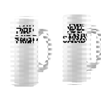 ダブルスタンダード コーヒーマグ - Kawaiitshirt